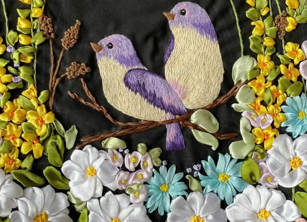 Our ribbon embroidery support team, ready to help with your kit inquiries.