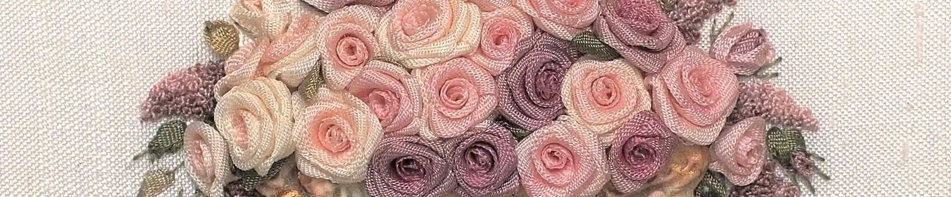Ribbon embroidery kits and silk ribbon embroidery - Premium embroidery with ribbon crafts